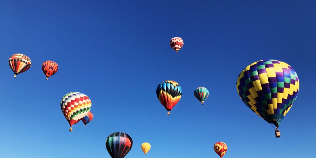 mongolfiere colorate peso anima corpo
